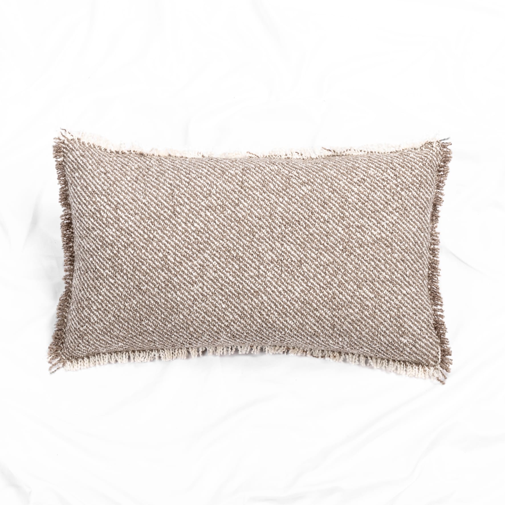 Coussin marron 50x30 cm - ECLOZ
