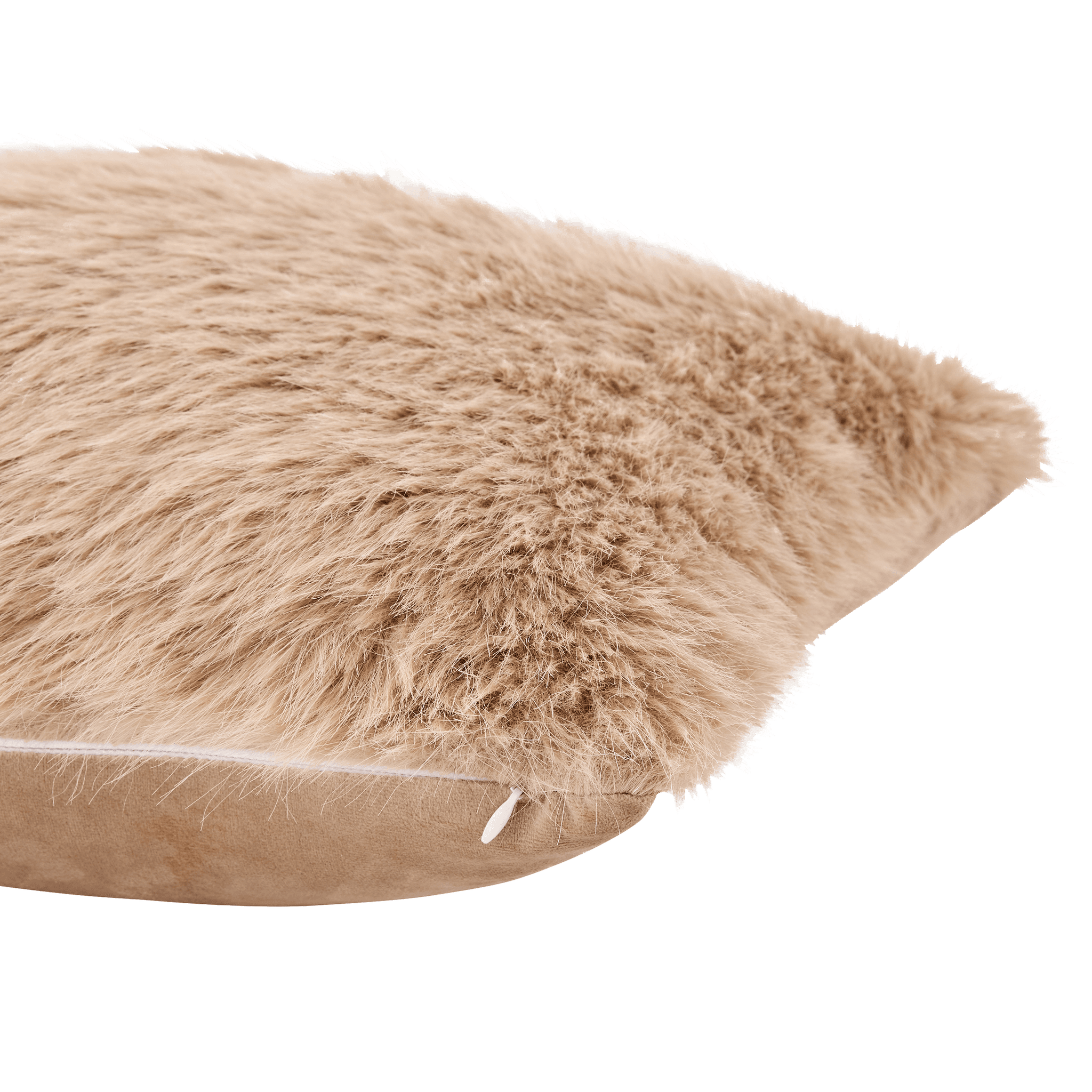 Lot De Cales Et Demi-coussin Equipad Mousse Mémoire De Forme – Taille Réelle – Marron/crème Fourrure