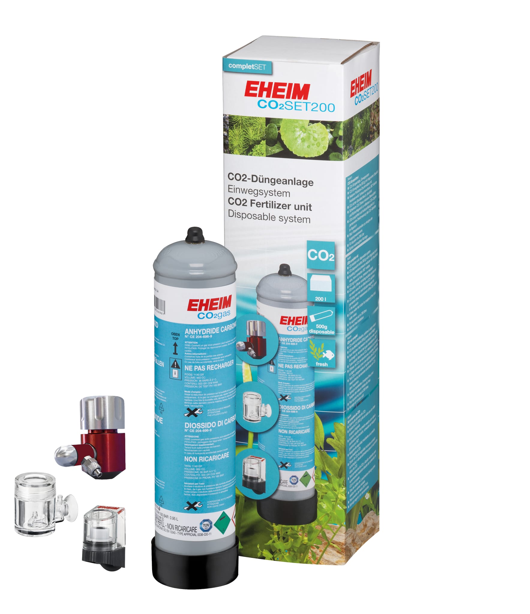 Co2 set complet 200l - EHEIM