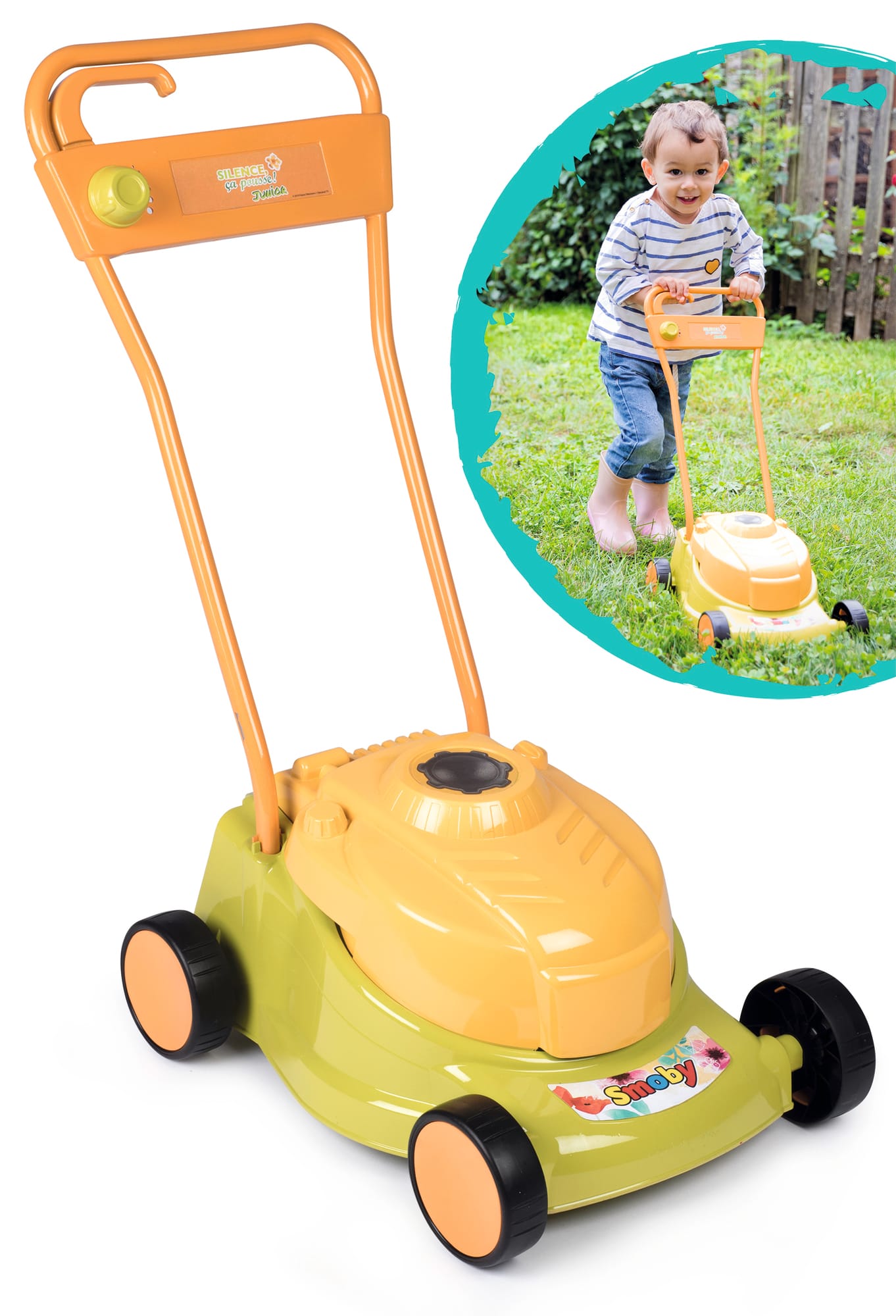 Tondeuse mécanique enfant smoby